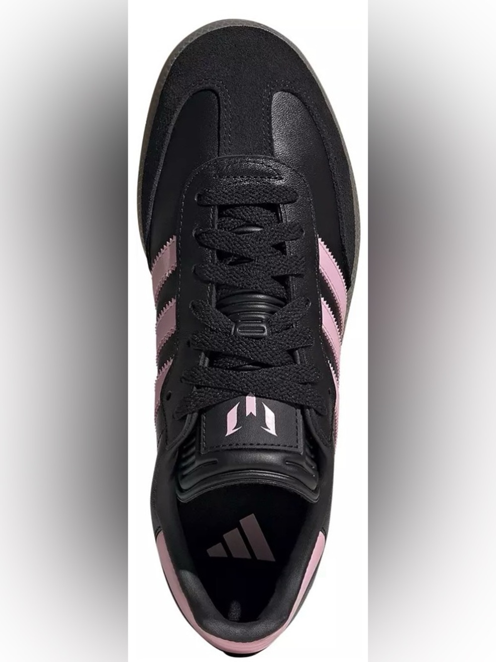 NIB [adidas] Samba Messi Indoor Soccer Shoes Sneakers Pink/Black Men’s 12 - Picture 6 of 15